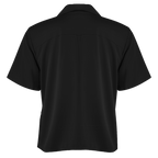 Black shirt on a white background