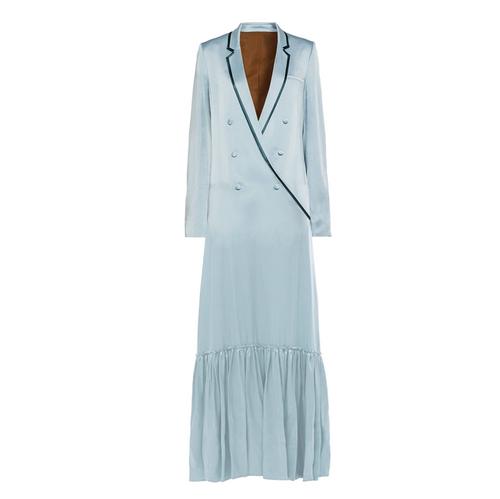 Model wearing a Maison Aria Dress