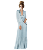 Model wearing a Maison Aria Dress