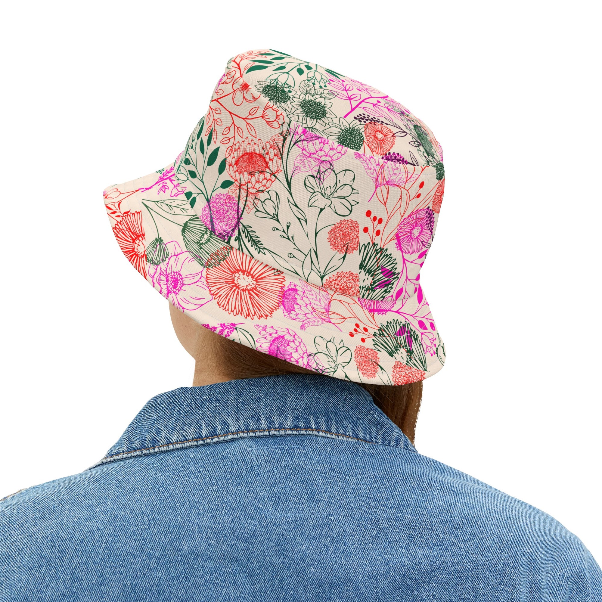 Akikusa Floral Bucket Hat