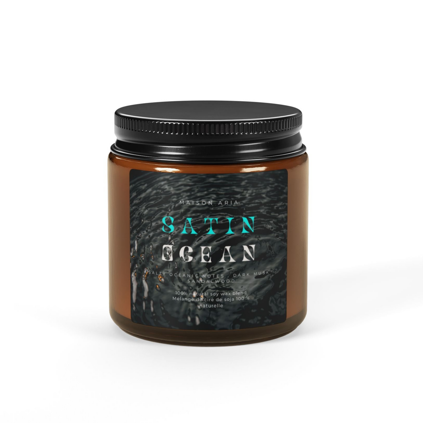 Satin Ocean Scented Candle