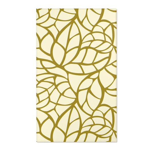 Bold Abstract Foliage Area Rug