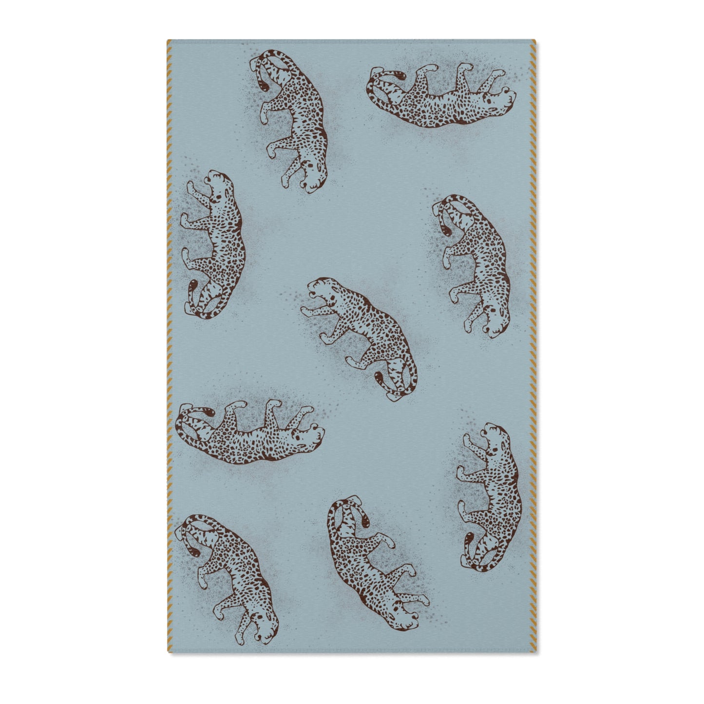 Mojo Leopard Illustration Area Rug