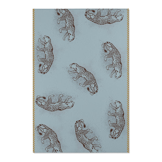 Mojo Leopard Illustration Area Rug