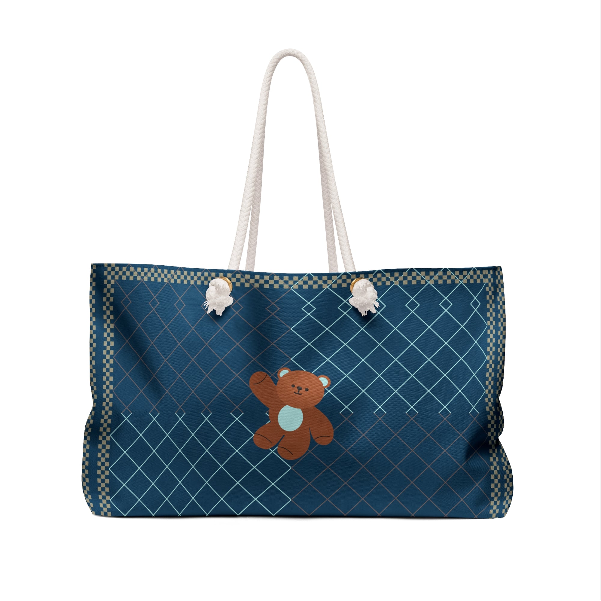 Teddy Bubble Weekender Tote