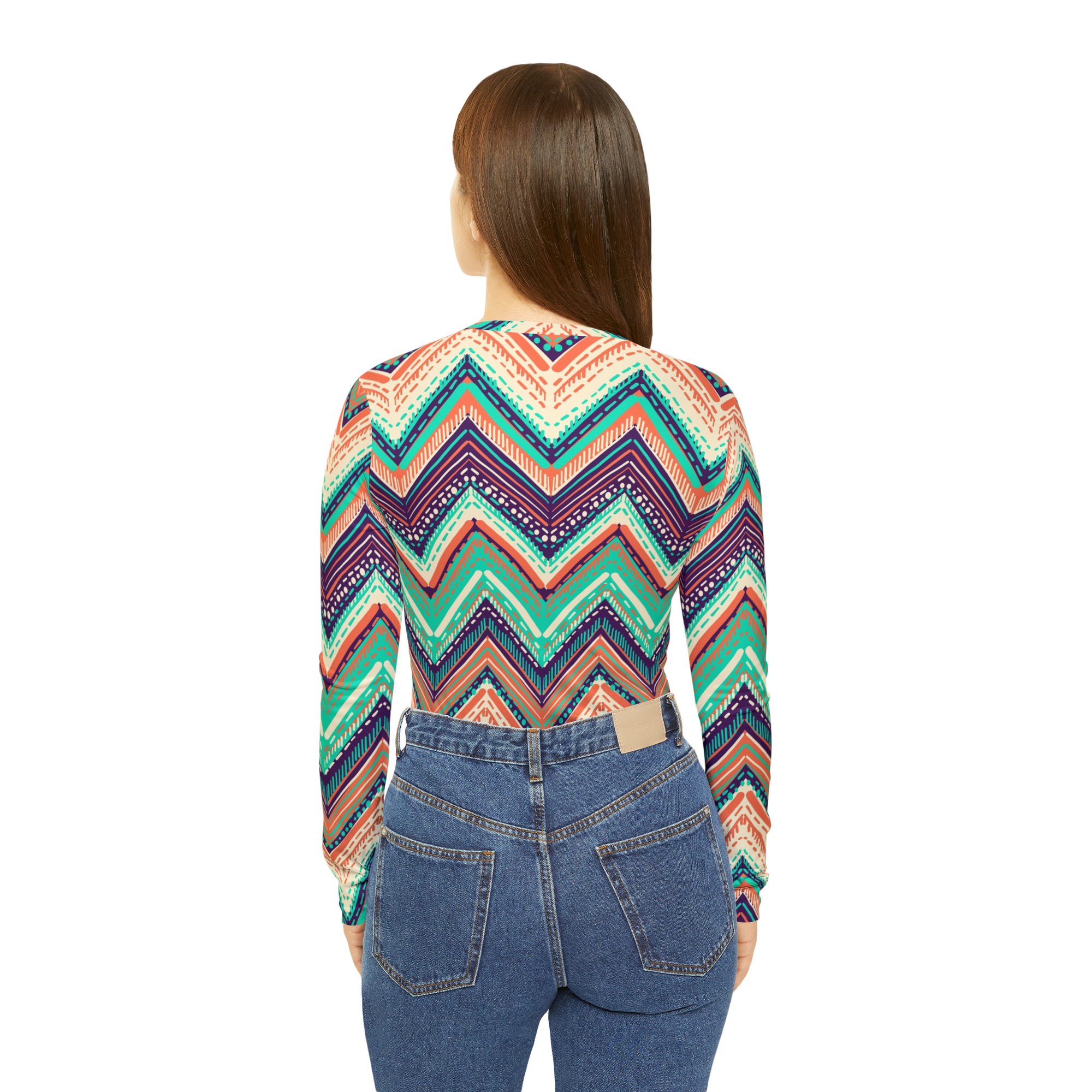 Adetutu Long Sleeve V-neck Shirt