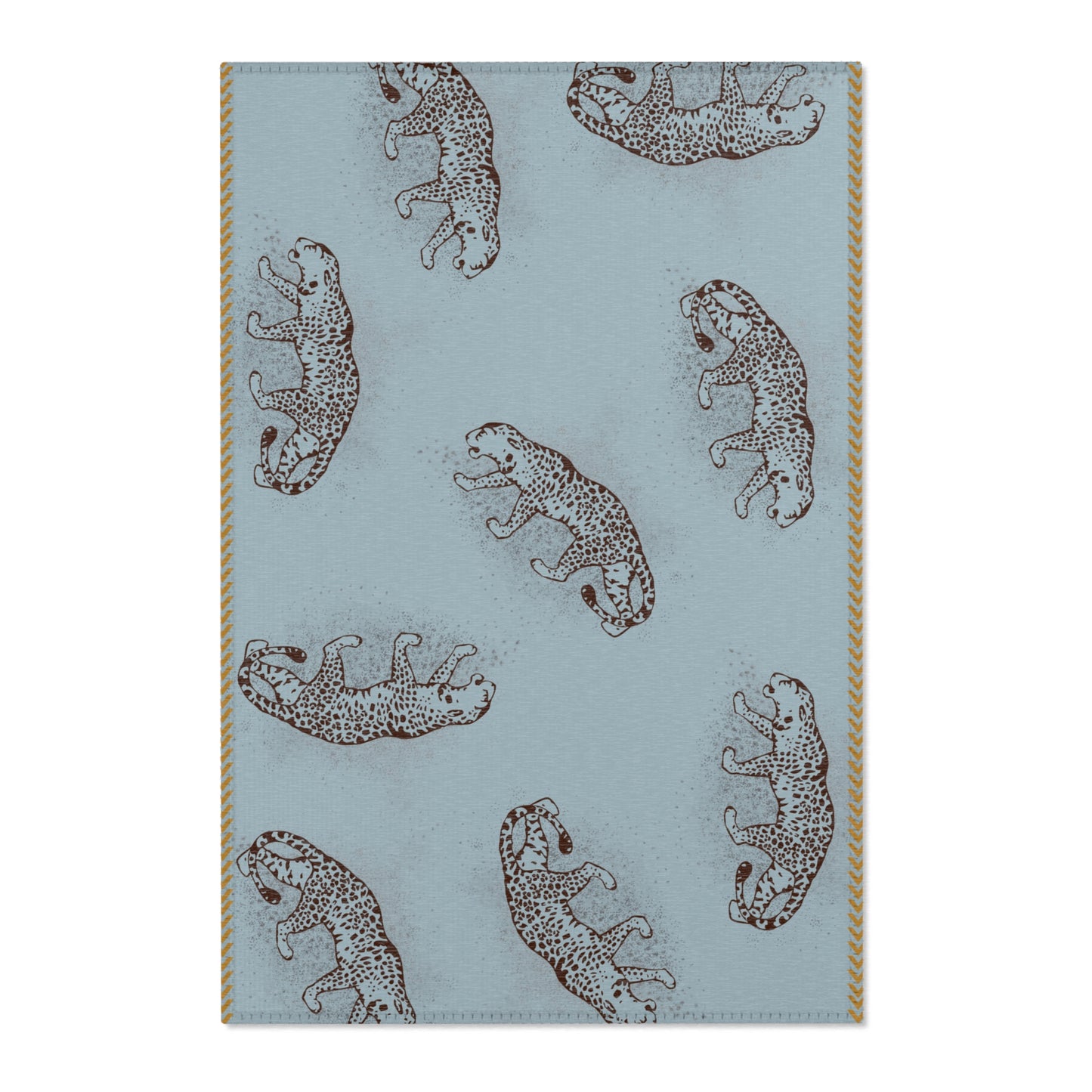 Mojo Leopard Illustration Area Rug