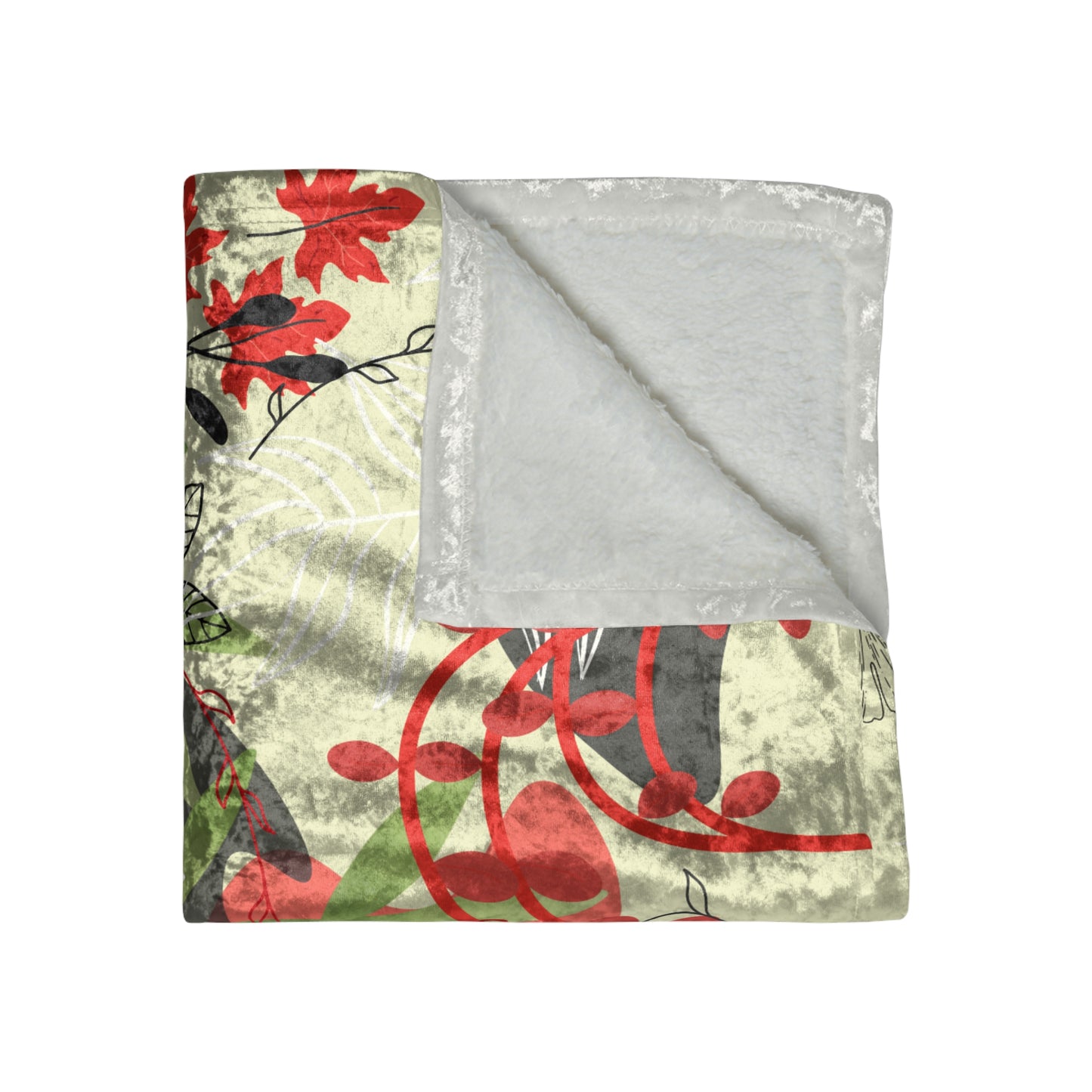 Aranda Floral Forest-Themed Blanket