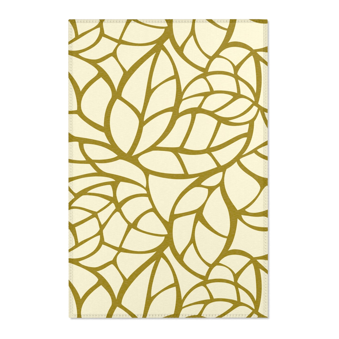 Bold Abstract Foliage Area Rug