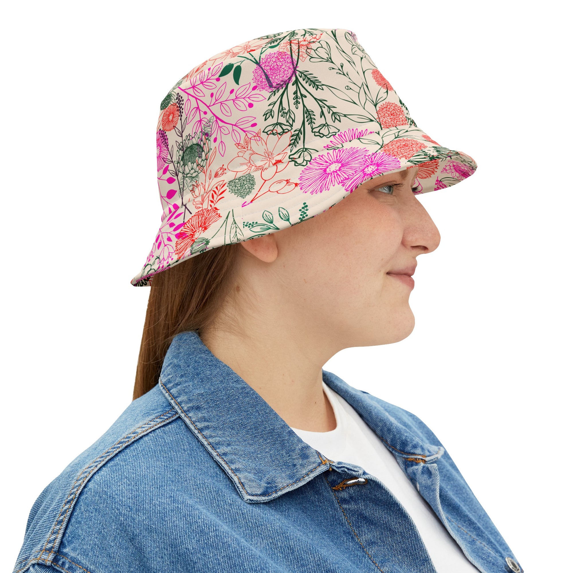 Akikusa Floral Bucket Hat