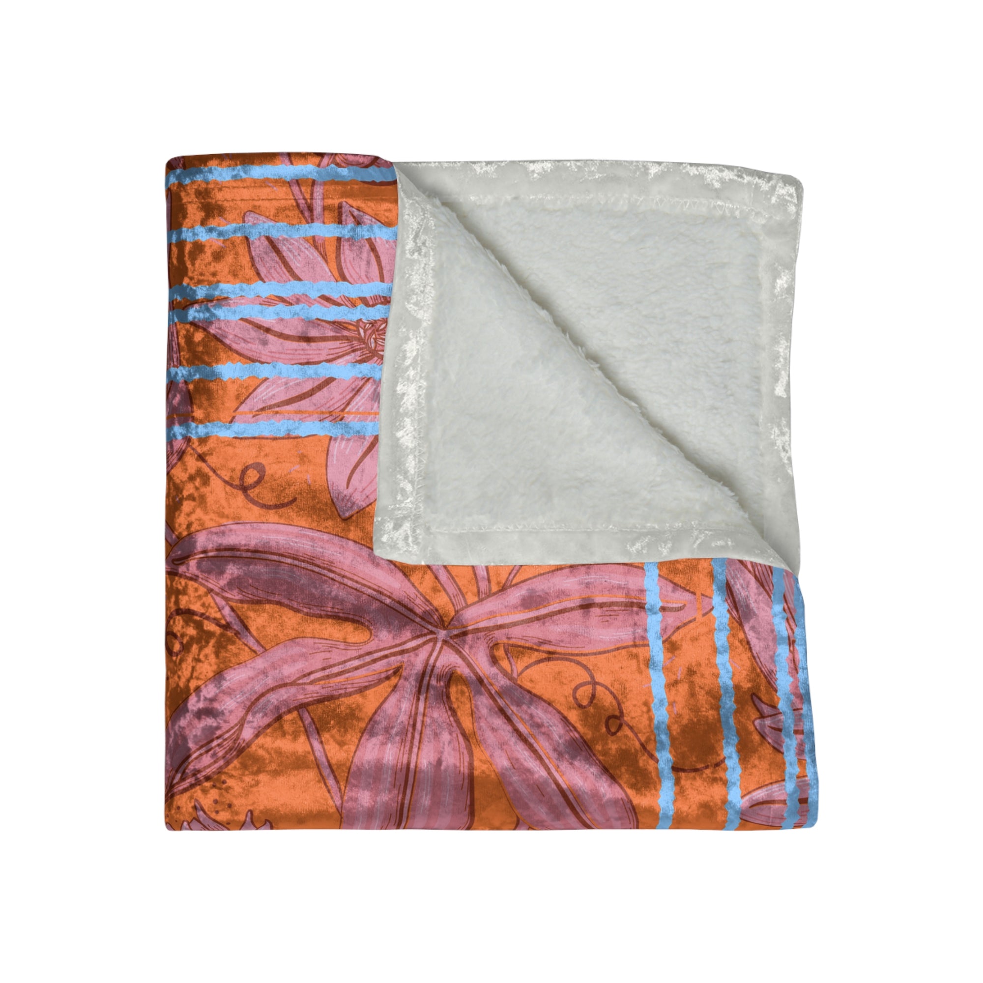 Hana Crushed Velvet Blanket