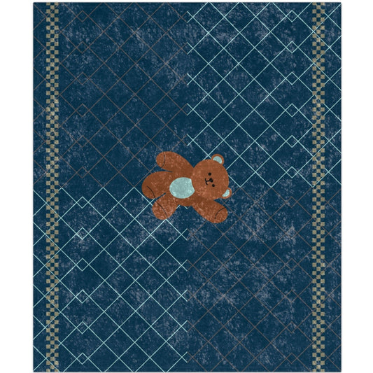 Teddy Briar Crushed Velvet Blanket