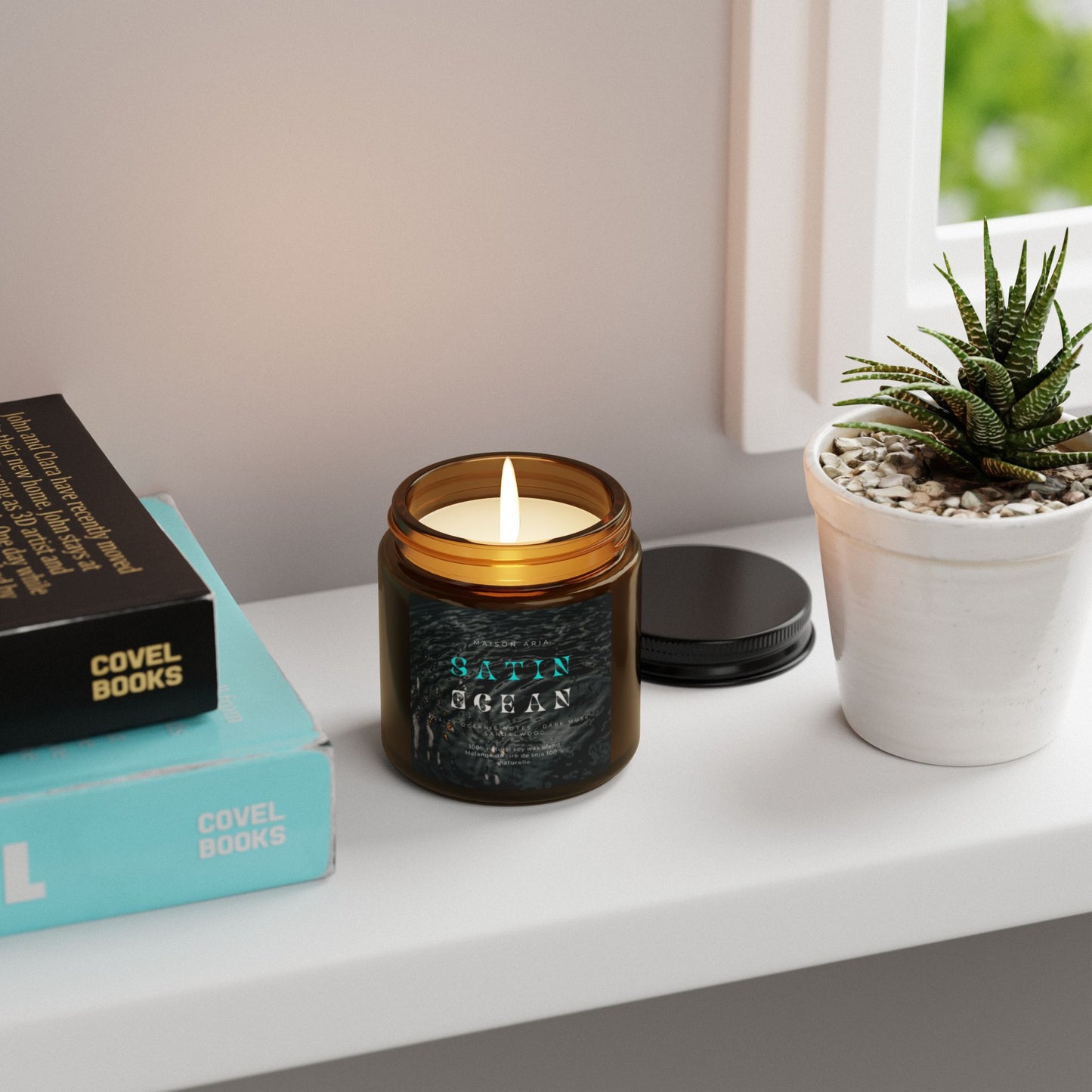 Satin Ocean Scented Candle