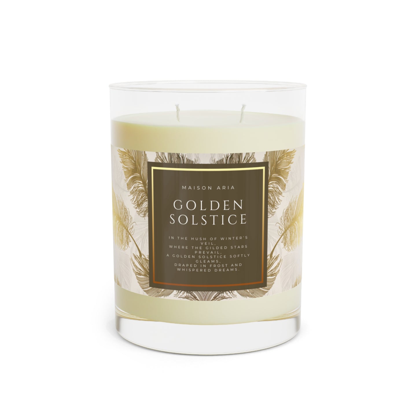 Golden Solstice Scented Candle