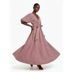 Nisa Wrap Maxi Dress