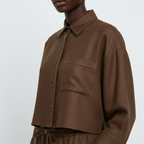 Tara Linen Boxy Shirt & Culotte Set