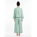 Tara Linen Boxy Shirt & Culotte Set