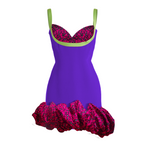 Model wearing a Maison Aria Dress