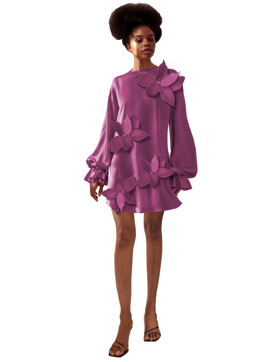 Shaffy Petal Dress