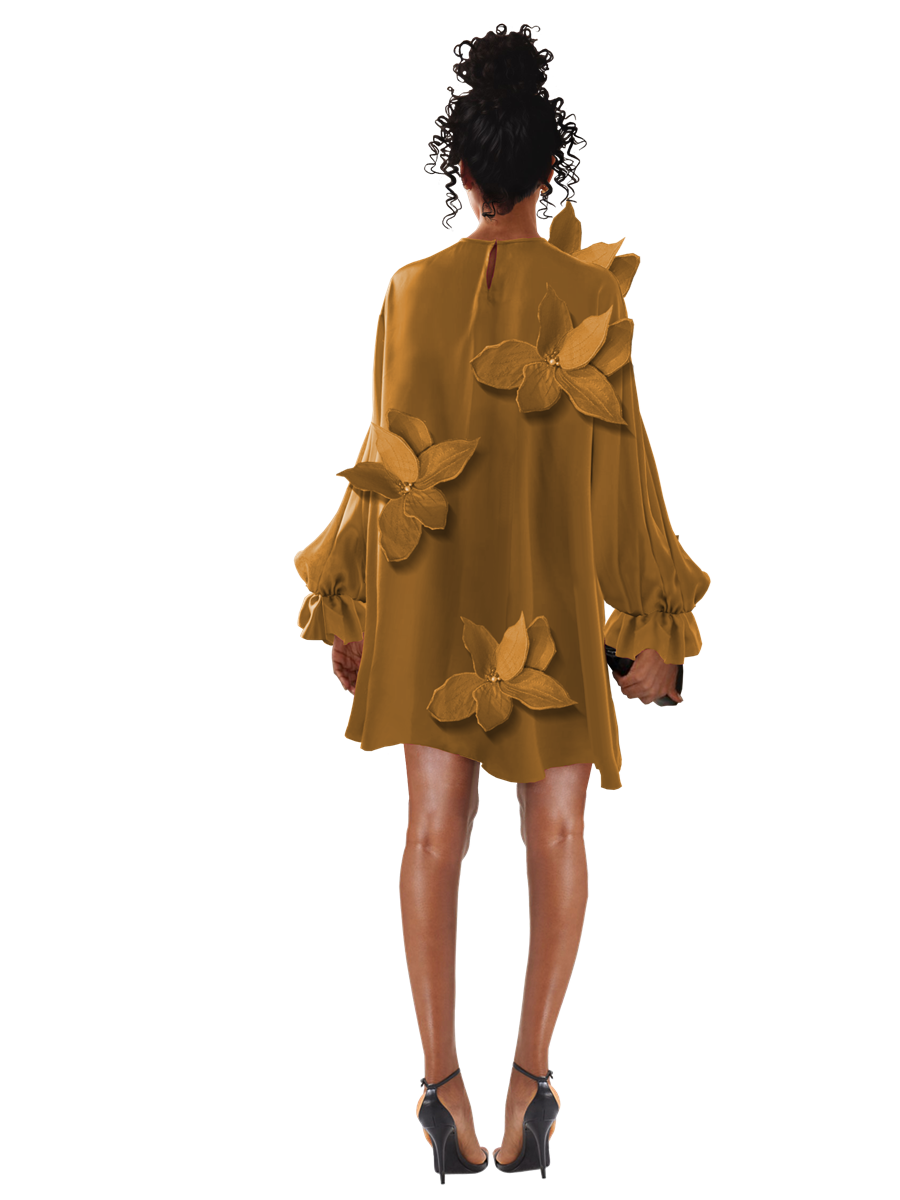 Shaffy Petal Dress