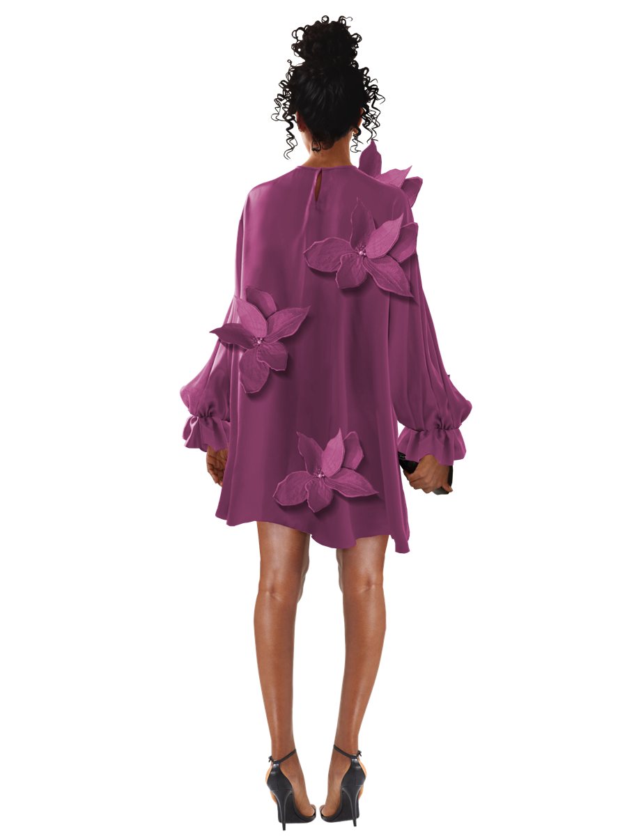 Shaffy Petal Dress
