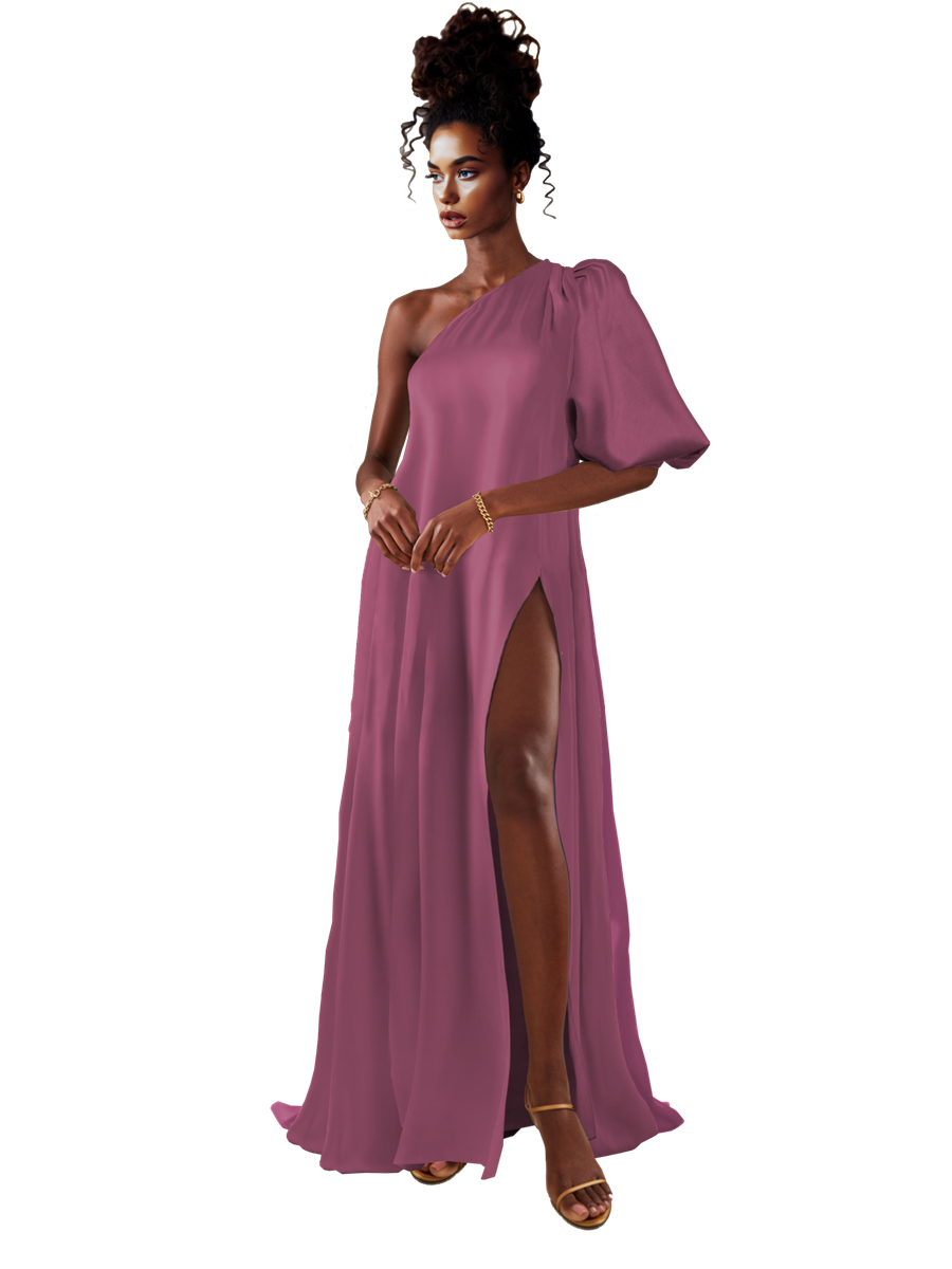 Model wearing a Maison Aria Dress