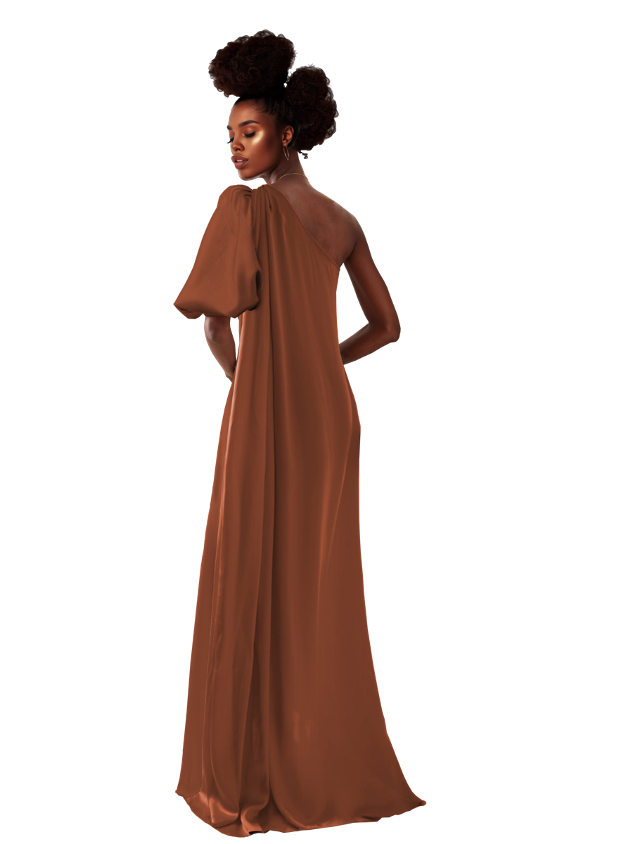 Model wearing a Maison Aria Dress