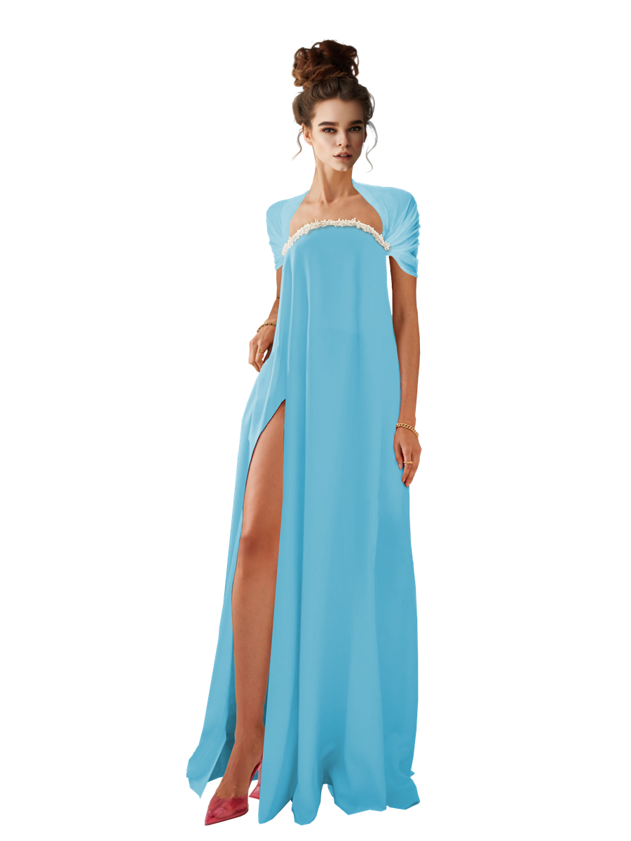 Model wearing a Maison Aria Dress