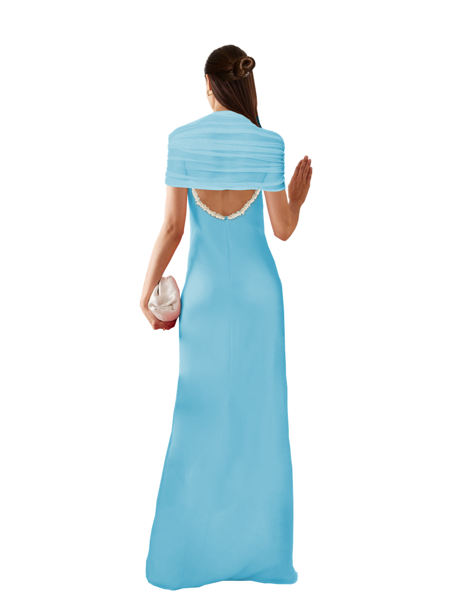 Model wearing a Maison Aria Dress