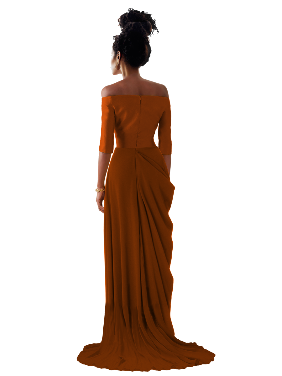 Madonna Maxi Draped Dress