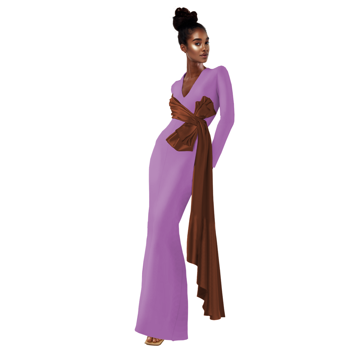 Tamara Maxi Drape Dress