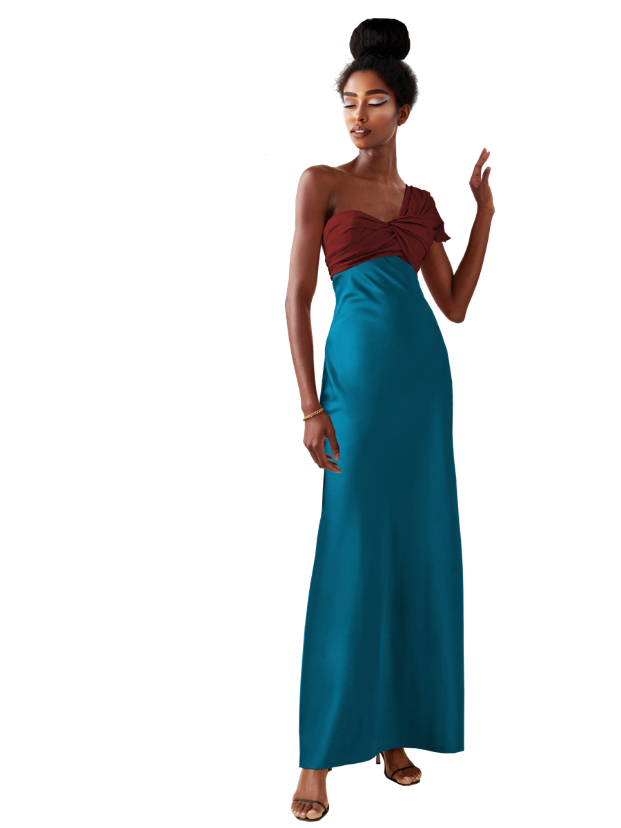 Yasmin Maxi Silk Slip Dress