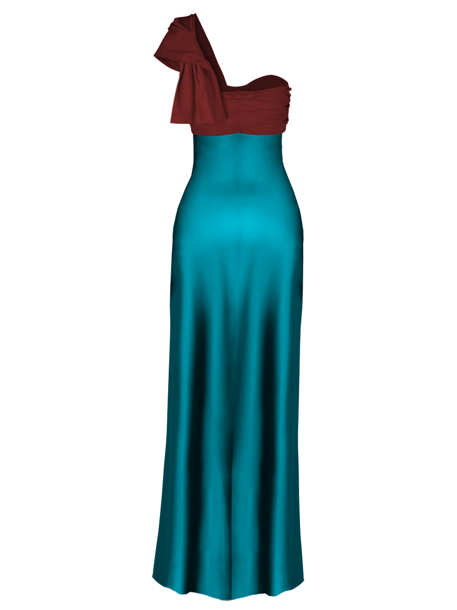 Yasmin Maxi Silk Slip Dress
