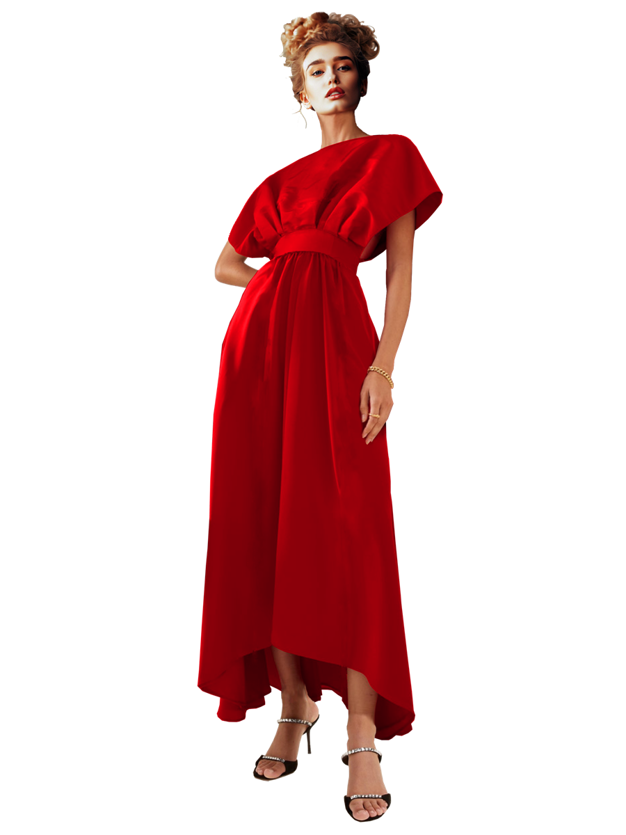 Model wearing a Maison Aria Dress