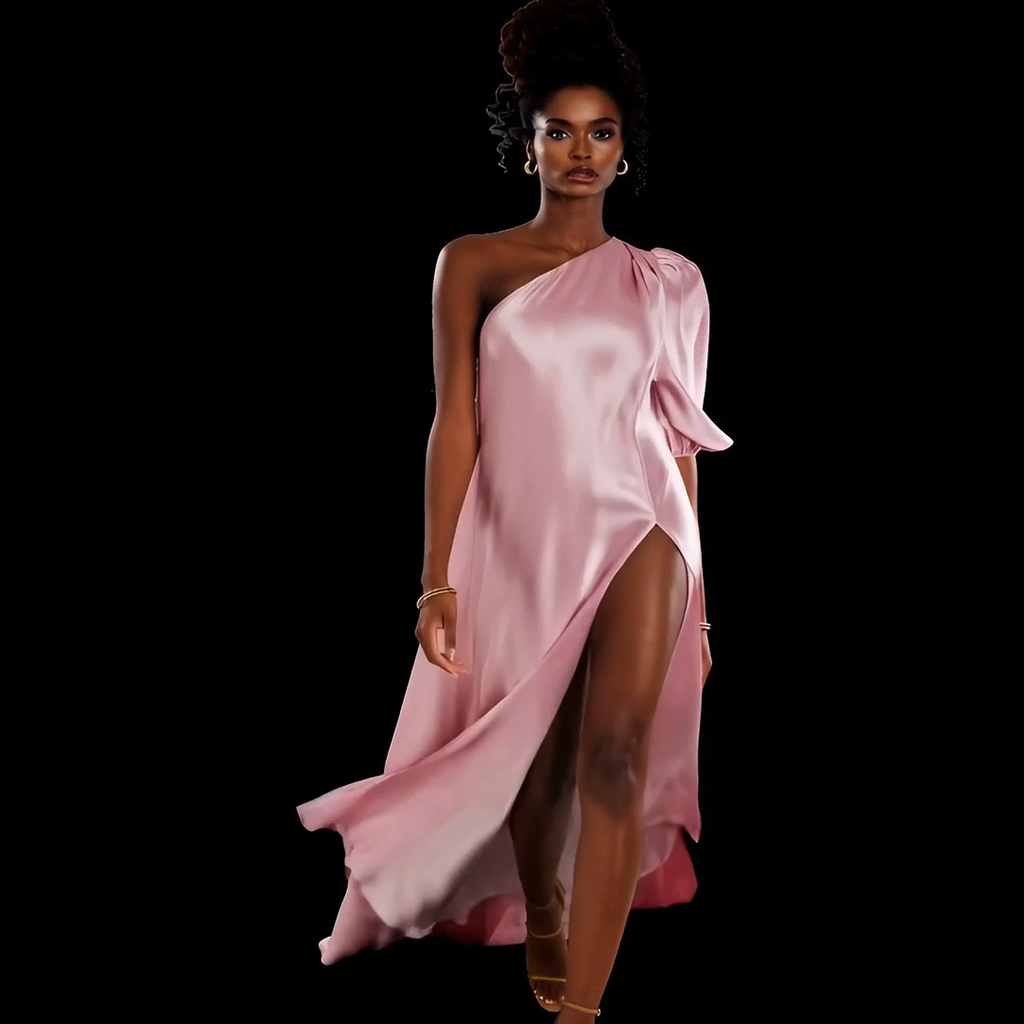 Adara Two Toned Maxi Caftan