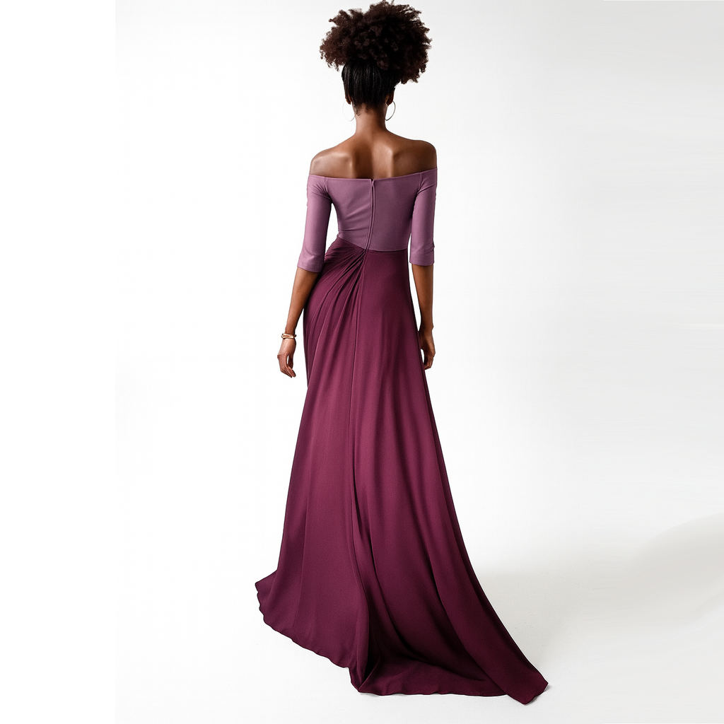 Madonna Maxi Draped Dress