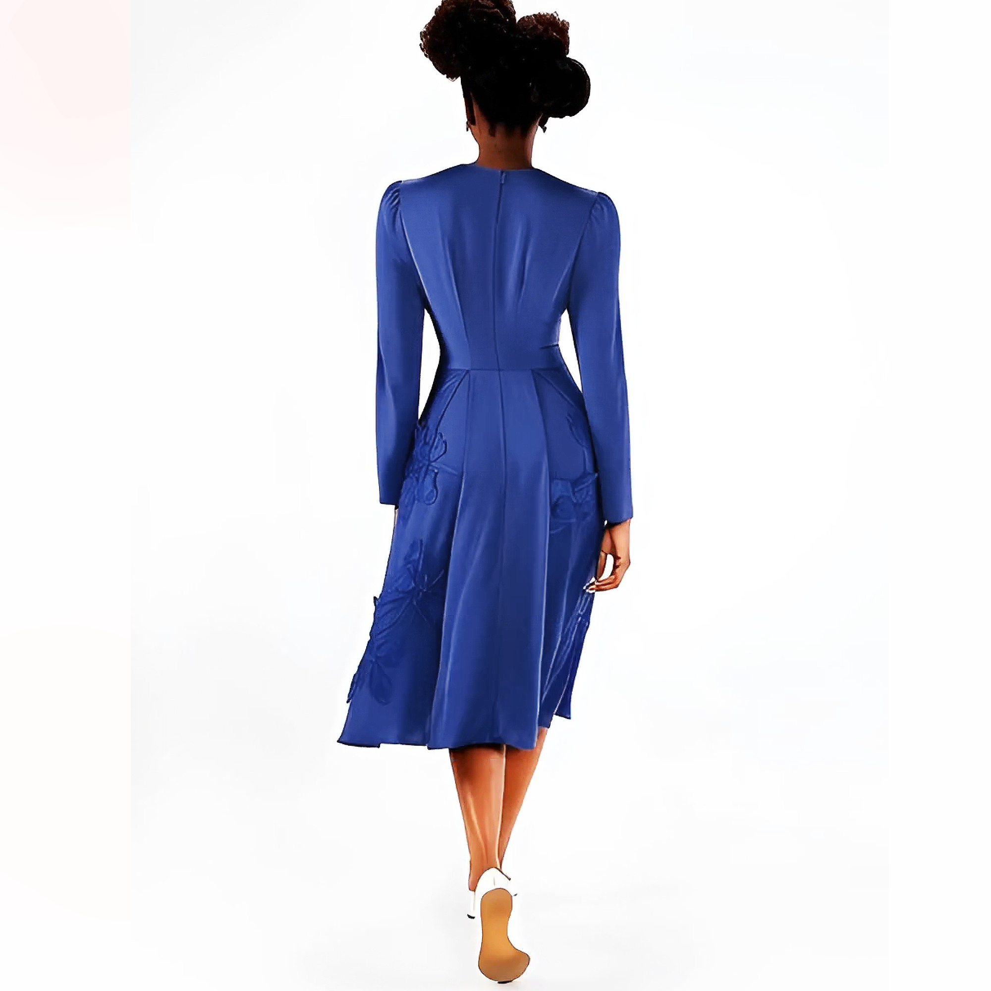 Aoi Draped Midi Dress