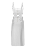 The Selima Silk Slip Dress
