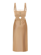 The Selima Silk Slip Dress