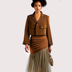 Ayo Cropped Tailored Jacket