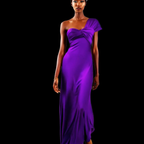 Yasmin Maxi Silk Slip Dress