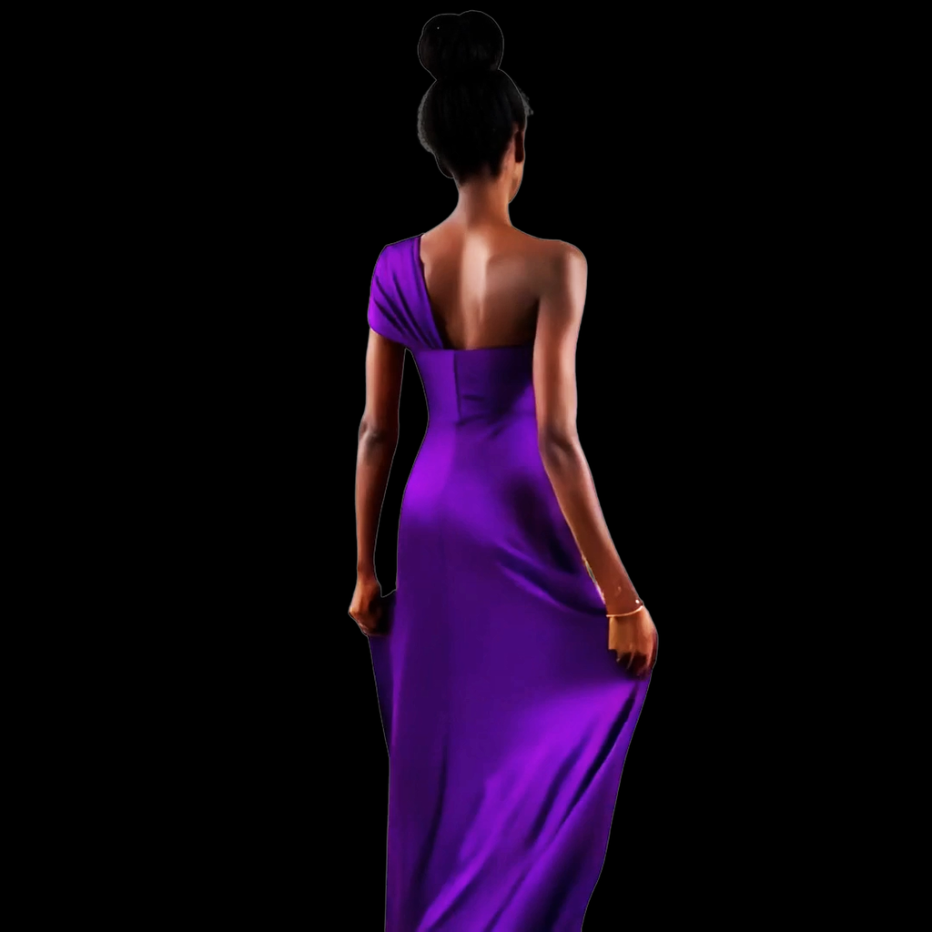 Yasmin Maxi Silk Slip Dress