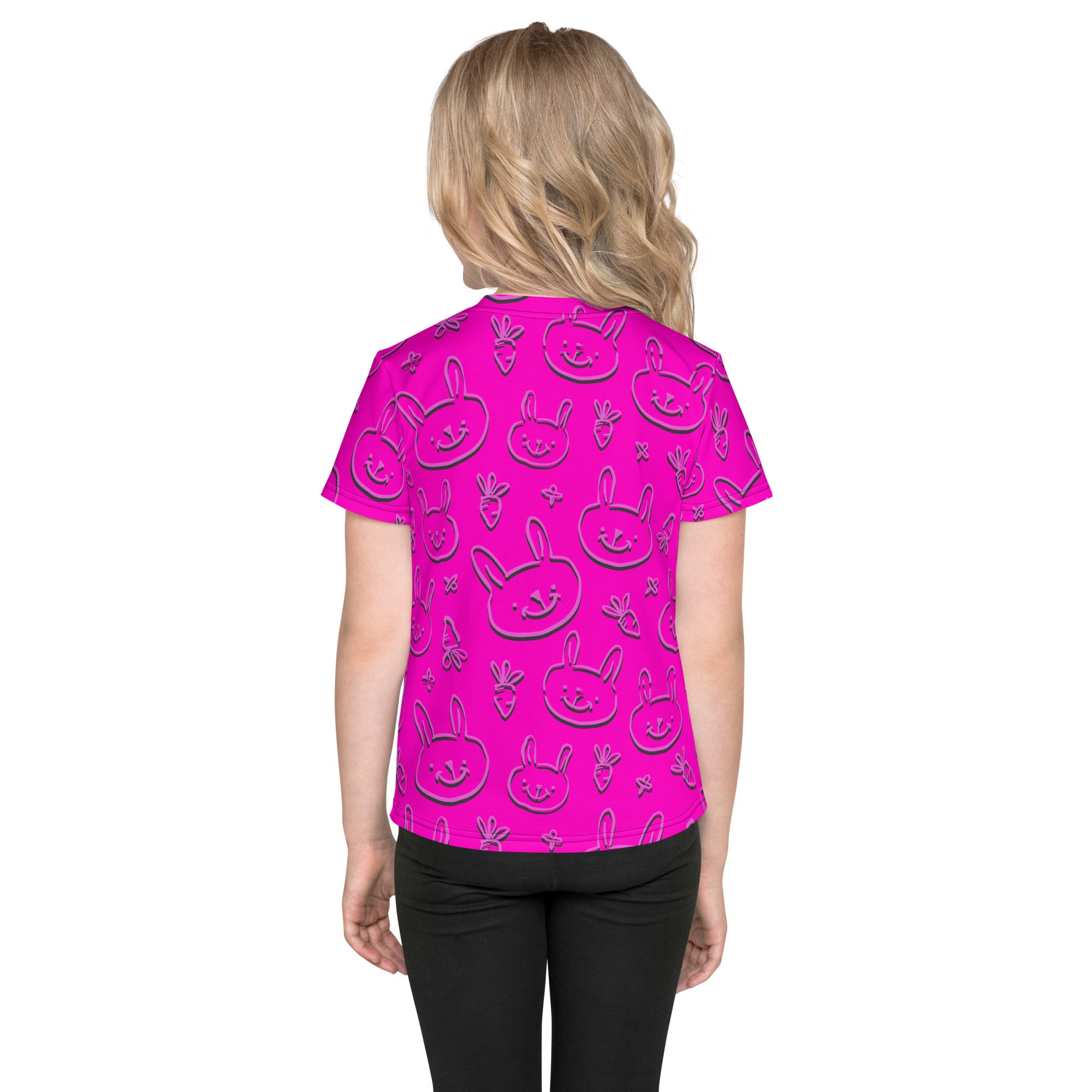 Bunny Buddy Kids crew neck t-shirt