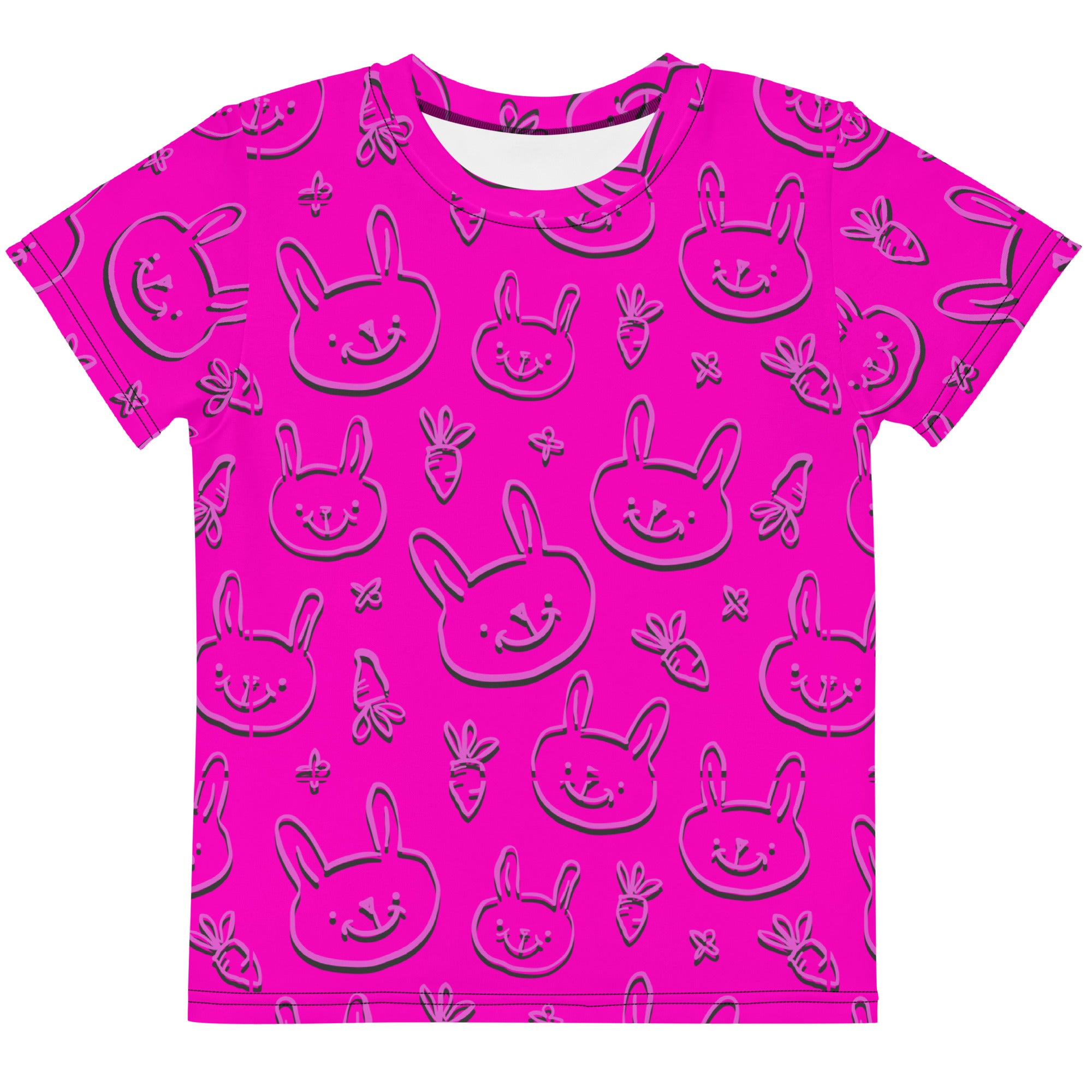 Bunny Buddy Kids crew neck t-shirt