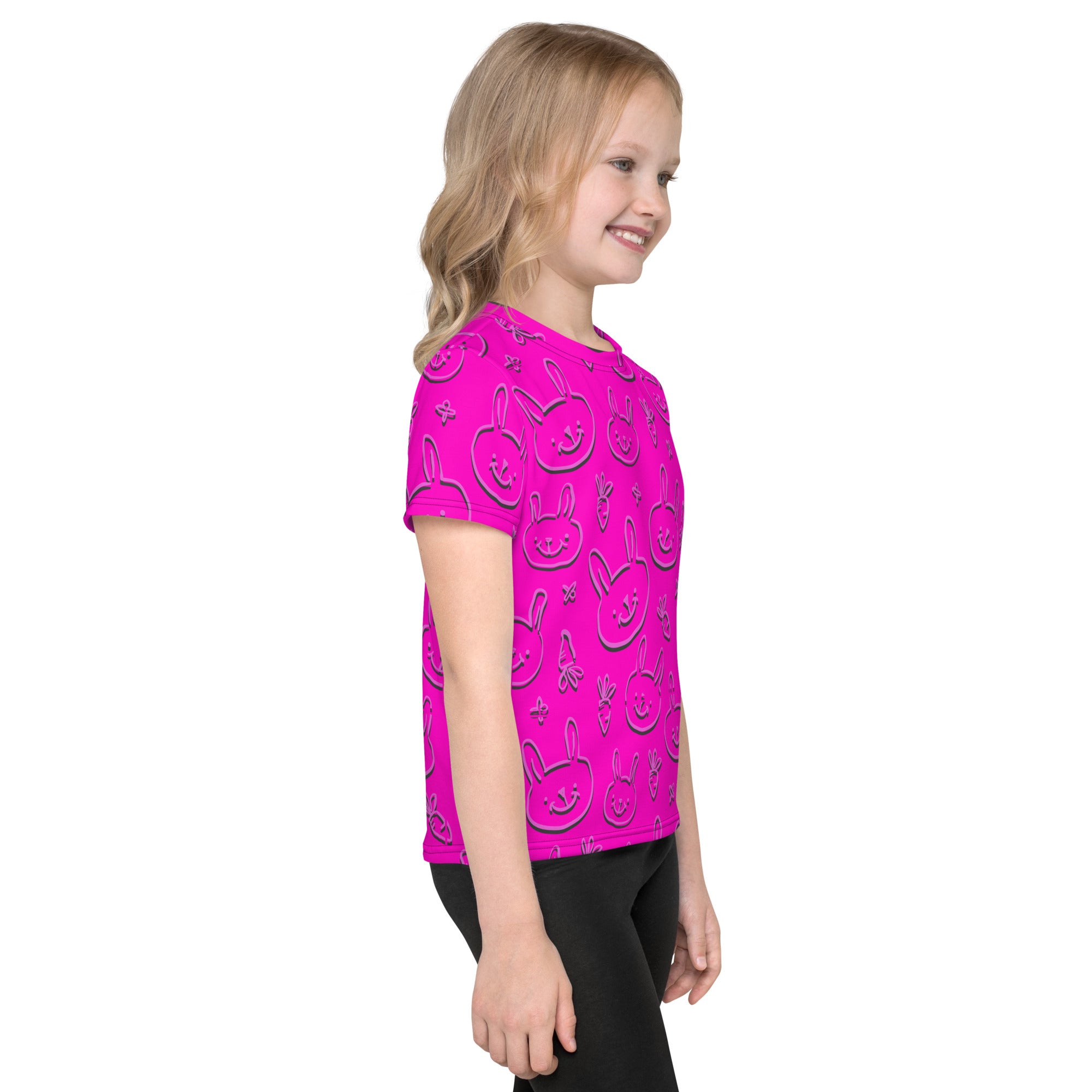 Bunny Buddy Kids crew neck t-shirt
