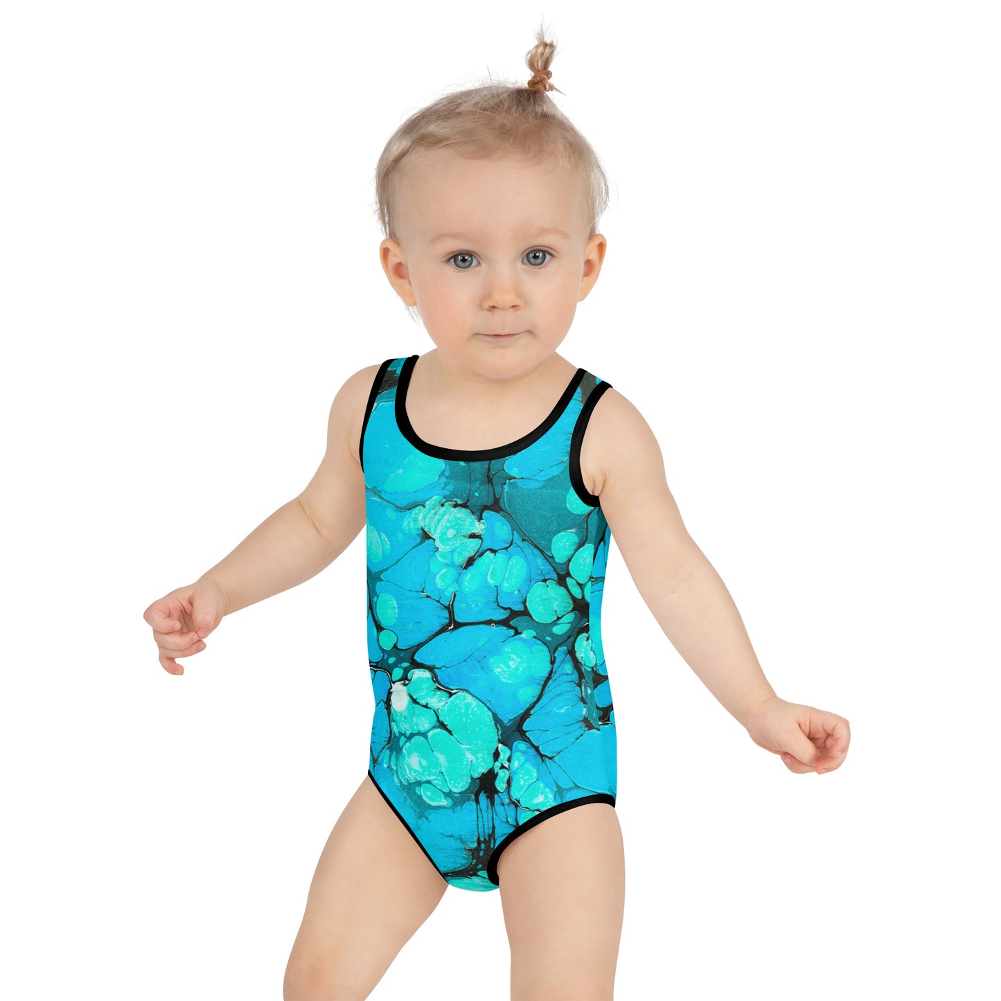 Tory Print Kids Swimsuit