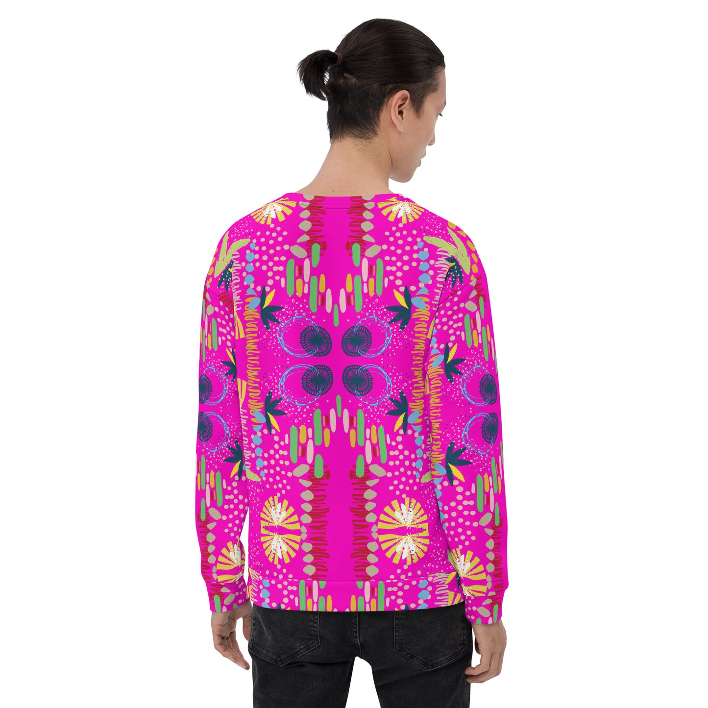 Aqua Pink Unisex Sweatshirt