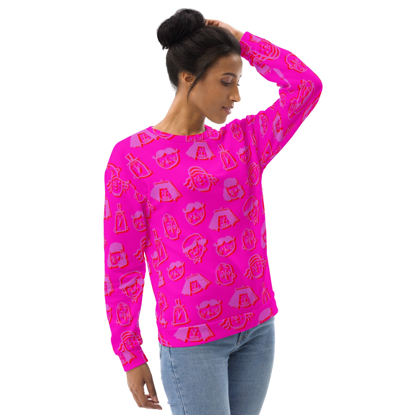 Visage Pink Unisex Sweatshirt