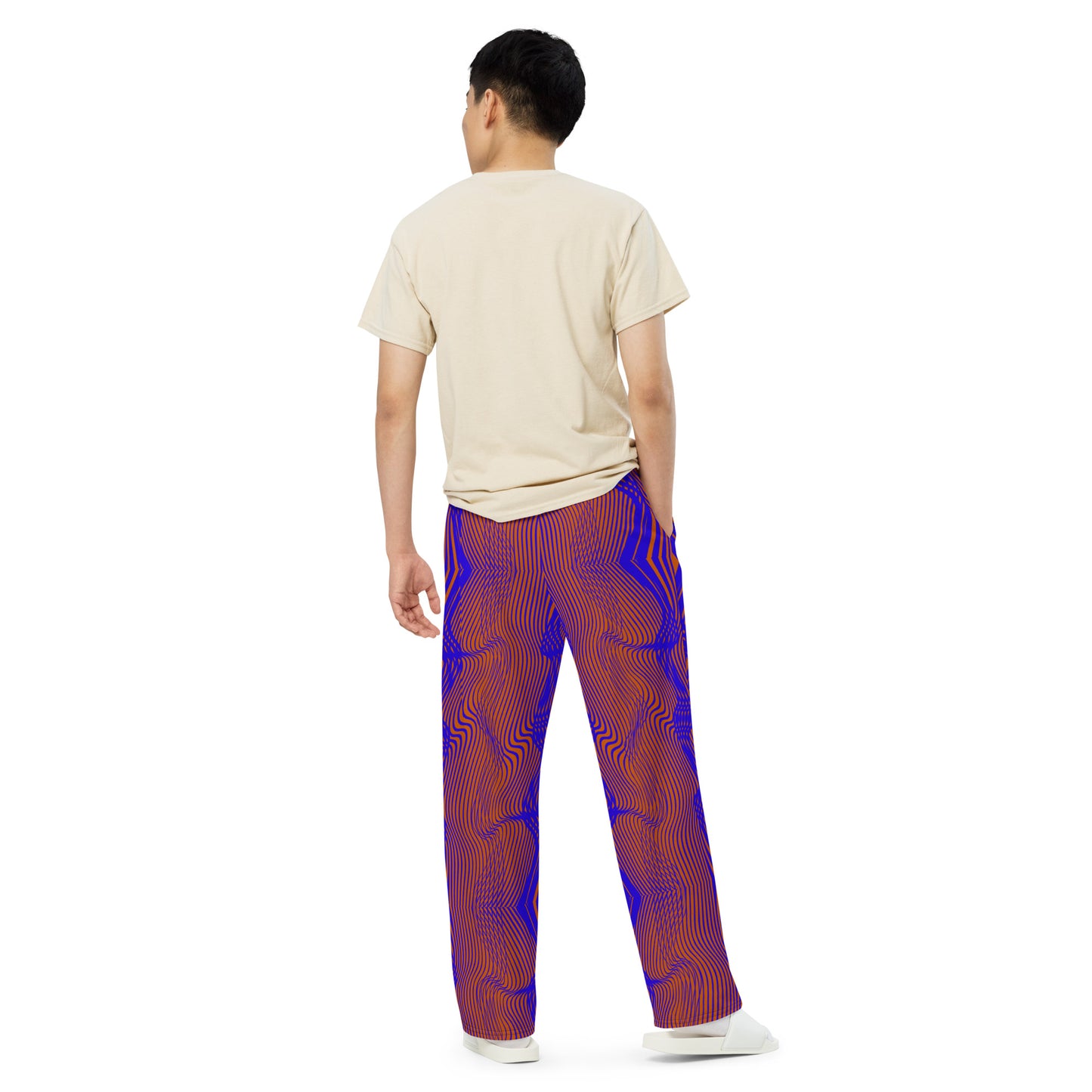 Kawa unisex wide-leg pants