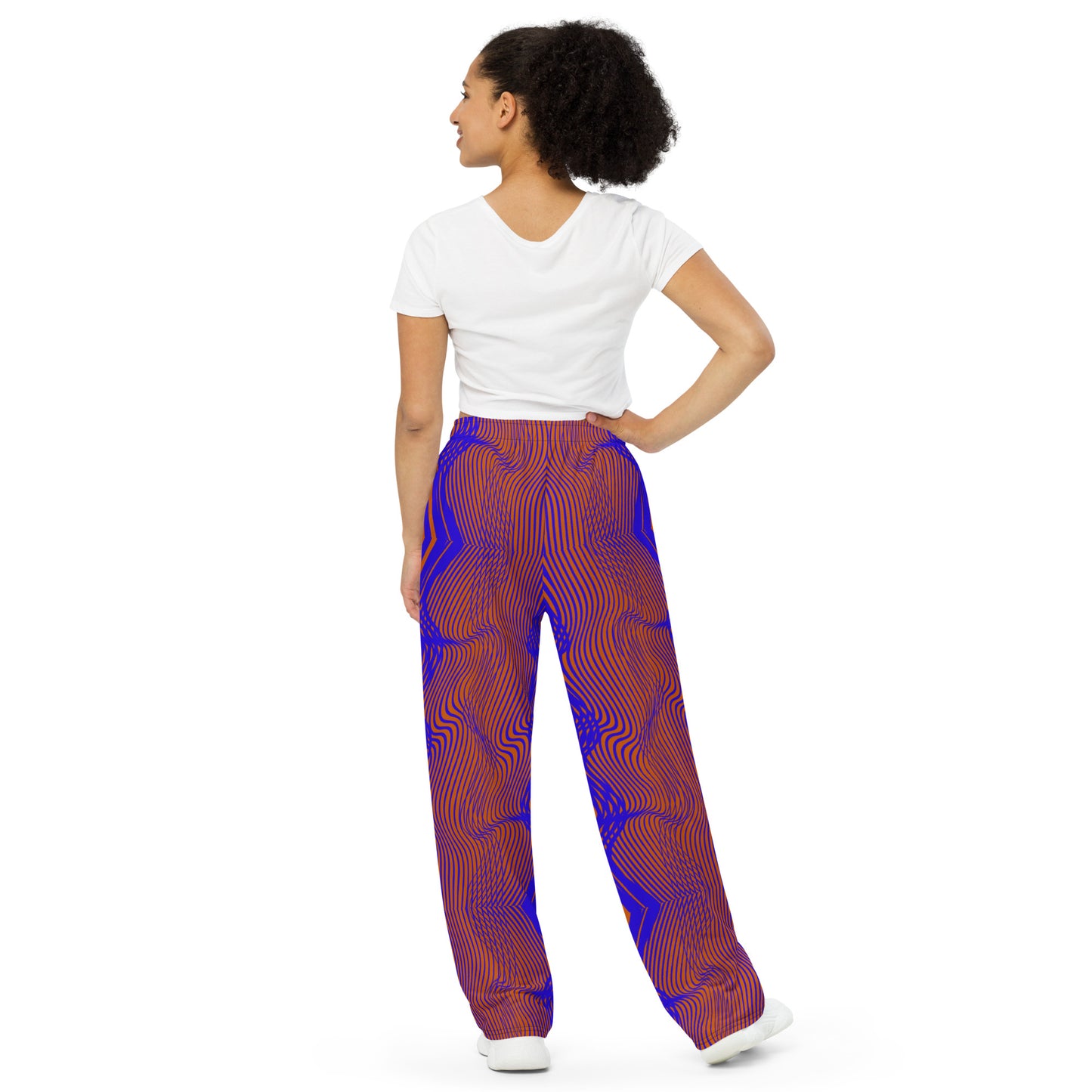 Kawa unisex wide-leg pants